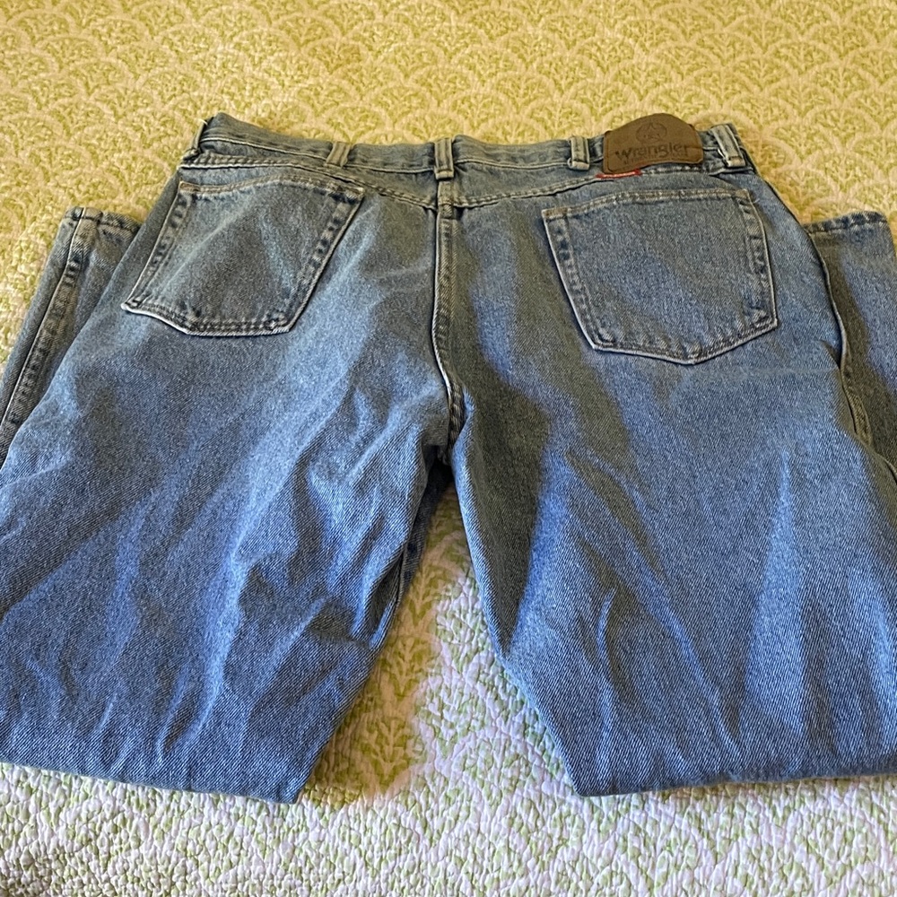 Wrangler Men's Light Blue Jeans - Picture 4 of 4